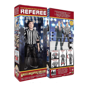Professional Wrestling Referee Counting/Talking Action Figure