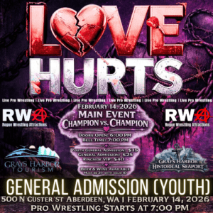 Love Hurts - General Admission (Youth 16 and Under)